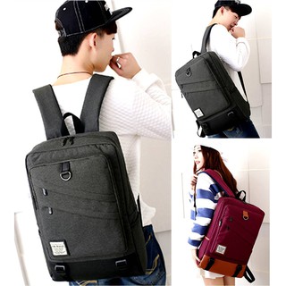 READY STOCK LAPTOP BAG BACKPACK SCHOOL BAG beg sekolah travel bags 15.6 inches (1)