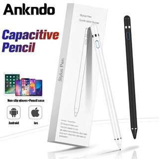 Ankndo Stylus Pen Capacitive Touch Pen Screen ipad Pencil For iPad and iPhone Android Pen Capacitive Stylus Pen