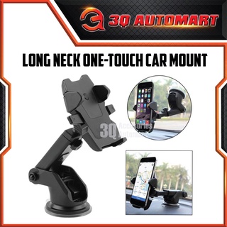 Long Neck One-Touch Car Mount Mobile Phone Holder With Silicone Sucker 360 Degree