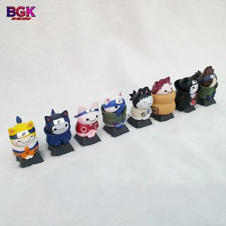 Unique and cute Cosplay Naruto Cat Keycap (Keycap Artisan)