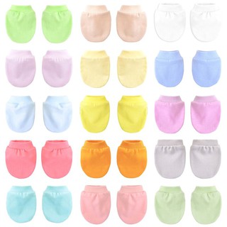 Summer Thin Solid Color Baby Gloves Newborn Bathing Gifts Children Girls Boys Anti-scratch Protection Glove Soft