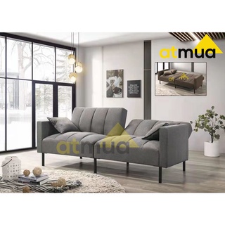 Atmua Furniture Isabel 4 Seater Sofa Bed Recliner Sofa Strong and Sturdy (Free 2 Pillow)