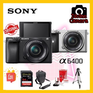 Sony a6400 / Alpha 6000 Mirrorless Camera with 16-50mm 18-135mm Lens (Sony 64GB Card) Sony Malaysia