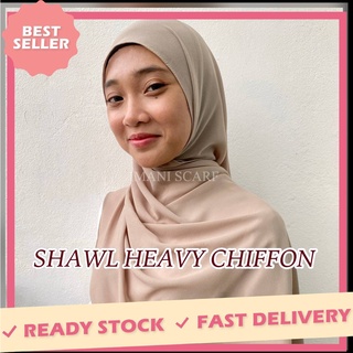 SHAWL CHIFFON | SHAWL KEKNIS | SHAWL HEAVY CHIFFON