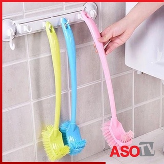 ASOTV 2 Sided Toilet Bowl Brush Long Handle1163 Toilet Brush Berus Tandas Long Brush Berus Pencuci Tandas Cleaning Brush
