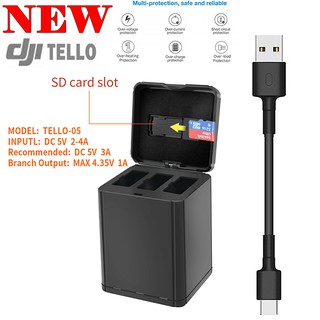 DJI Tello Drone Parts Intelligent Fast Battery Charging Box Charger Hub TELLO-05
