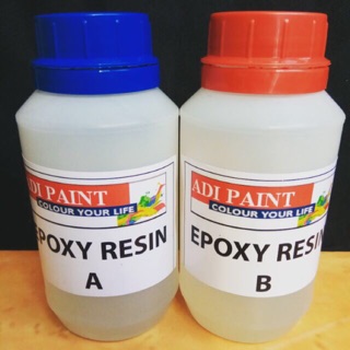 Epoxy Resin 400ml (A and B) by Adi Paint