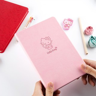 Hello Kitty Stationery Notebook Student Classroom Diary Book Notepad Portable