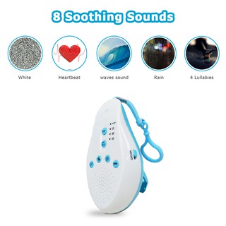 ready stock!Baby Sleep Soothers Sound Machine White Noise Record Voice Sensor