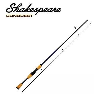 Shakespeare Conquest 6' Feet Kaki 1.8m Fishing Rod , Joran Pancing 2 Section