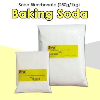 Sodium Bicarbonate / Baking Soda for Food Cake Cleanser (France) (BT) 250g/1kg