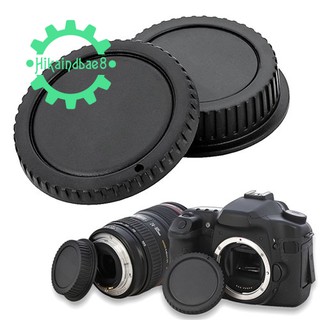 🍑Camera Body Cap and Rear Lens Cover Cap for Canon EOS