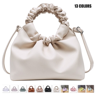 ️ ✨Ready Stock✨ Women Korean Fashion Simple Cloud Dumpling Bag Casual Messenger Bag Shoulder Bag Sling Bags B1131