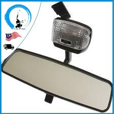 Roof rear mirror kancil 660 850 with lamp MIRROR INSIDE