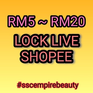 LOCK LIVE SHOPEE RM5 - RM20