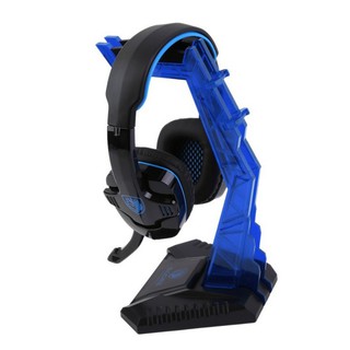 SADES Acrylic Universal Gaming Gamer Headphone Headset Hanger Bracket Holder Rack Stand