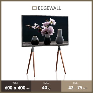 Edgewall TV Stand Edge M/Floor Art Stand/Easel Stand (42-75"/40kg)