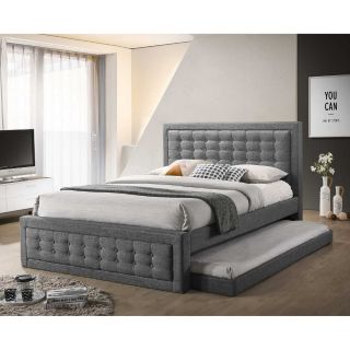 Victoria Queen / King Bed with Single Pull Out Bed (Bedframe / Set)