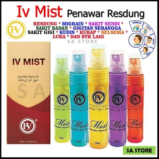 IVMIST + 🎁 PENAWAR RESDUNG / MIGRAIN / SAKIT PINGGANG (Aromatic Nano Oil)/ asma / herba / organik (1)