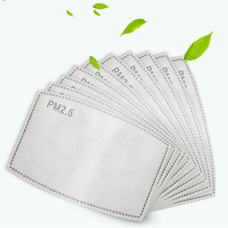 Masks gasket PM2.5 protection filter activated carbon 5 layer mask filters