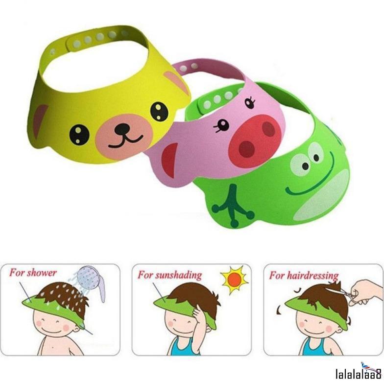 ..L-Baby Cartoon Lovely Shampoo Bathing Hair Shower Cap Hat Product