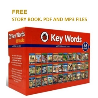 (Ready Stock) Peter and Jane Key Words 36 books (Free Story Book, PDF & MP3 files)