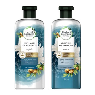Herbal Essences Argan Oil Repair Shampoo/Conditioner 400ml (Exp 2023)