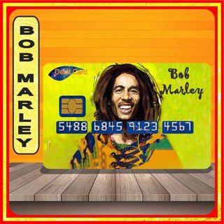 Bca Bri Bob Marley Atm Card Skin Sticker