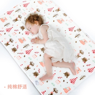 Changing Mat Waterproof Pad Washable PadAPure Cotton Baby Pad Waterproof Washable Large Double-Sided Non-Slip Breathable Newborn Supplies Bed Waterproof Mat
