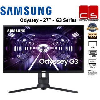 Samsung LF27G33TFWEXXM Odyssey G3 27" FHD 144HZ 1MS AMD FREESYNC Gaming Monitor (1)