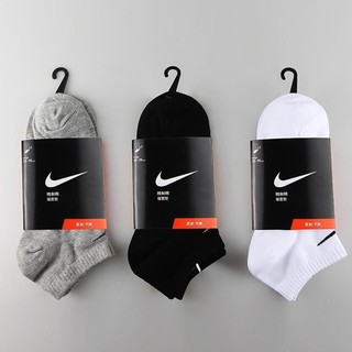 [ Ready Stock] NIKE Socks Non-Slip Cotton Breathable 3 pair unisex