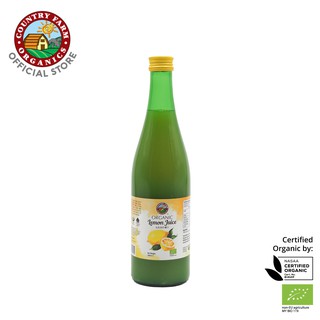 Country Farm Organics Lemon Juice (500ml) (1)
