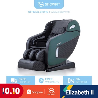 SNOWFIT Elizabeth II Zero Gravity Luxury AI Voice Control Massage Chair
