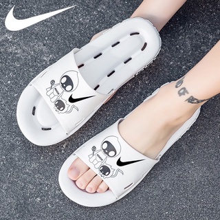 2021 New Nike Men'S Slippers Non-Slip Wear-Resistant Indoor Wear-Resistant Casual Shoes Personalized Fashion Beach Shoes Solid Color Cartoon Shoes 38-45