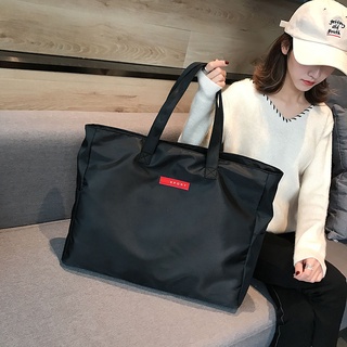 Waterproof Handbag Travel Bag Female Short Bag Simple Large Capacity