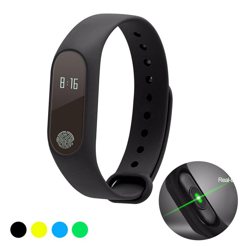 M2 Fitness Tracker Heart Rate Health Wristband Pedometer Waterproof Bracelet
