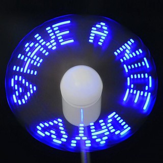Valentine's Day LED flash alphabet "I Love You" mini fan fexible portable gadget