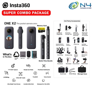 Insta360 ONE X ONE X2 5.7K 30FPS 360 Panorama Action Camera [Official Insta360 Warranty]