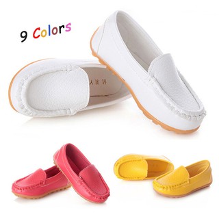 Casual Oxfords Baby Flats Boat Slip on Child Loafer Shoes For Boys and Girls (1)
