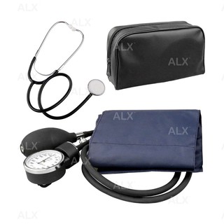 Alatan Stetoskop Perubatan-Medical Sphygmomanometer Manual Blood Pressure Stethoscope Monitor Home Clinic Hospital