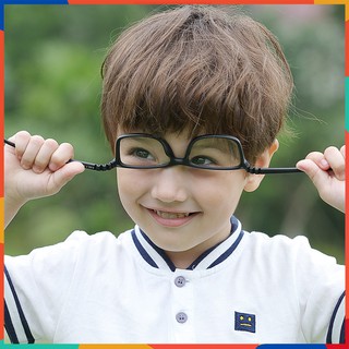 Kids Eye Glasses Radiation Protection Children Safety Flexible Cermin Mata with strap Girl Boy (1)
