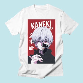 Tokyo Ghoul Tshirt Men Japanese style Ken Kanek Harajuku Anime Casual Fashion