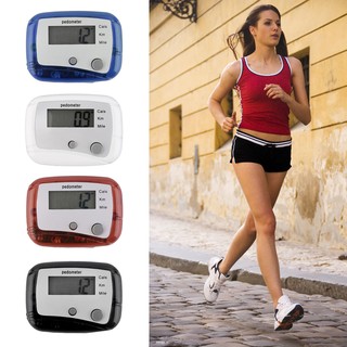 【wholesale】Mini Digital LCD Pedometer Run Jogging Step Walking Distance Counter