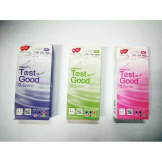Zhixin test good gel pen G-2501 (purple/pink/ green) 12pcs/box