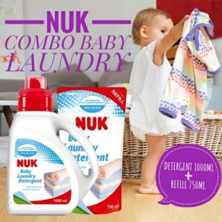 NUK COMBO BABY LAUNDRY DETERGENT WITH REFILL