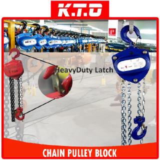 1 TON HEAVY DUTY CHAIN BLOCK for LIFTING AND HANDLING SOLUTION (3 Metres, 5 Metres)