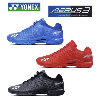 Yonex Premium Quality New Generation Aerus 3 Badminton Court Shoes / Kasut Badminton Yonex OEM