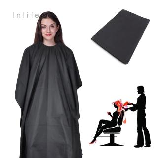 Black Hair Professional Products Waterproof Cloth Salon Cutting Cloth Adult Haircut Cloth Hairdresser