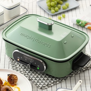 Morphy Multifunction Cooking Pot/Grill Pan/Household Helper/网红电烤锅/英国摩飞多功能料理锅/烧烤炉一体锅