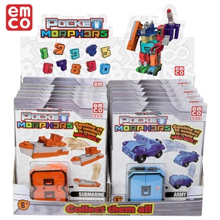 Emco Pocket Morphers (Series 1) Combine Numbers Toy for Boys Girls Children